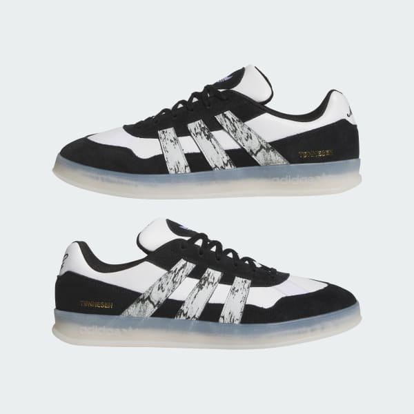 Adidas Aloha Super x Gustav Core Black Cloud White Chalk White JR7101