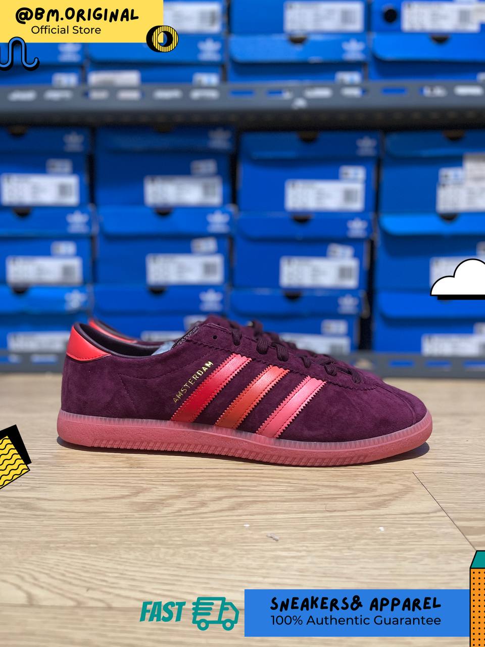 Adidas Amsterdam City Series Red IF9707