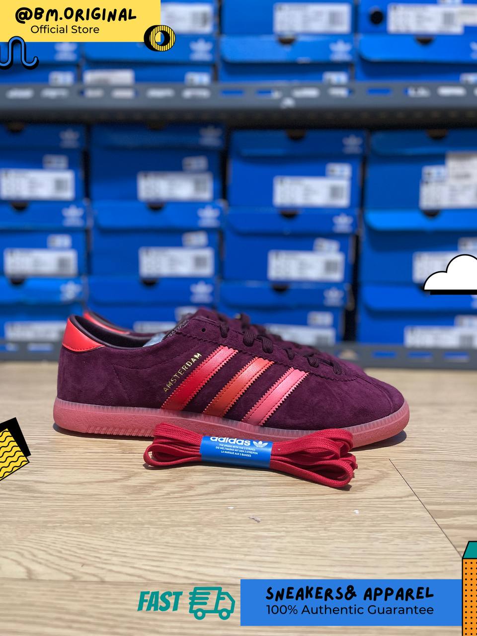 Adidas Amsterdam City Series Red IF9707