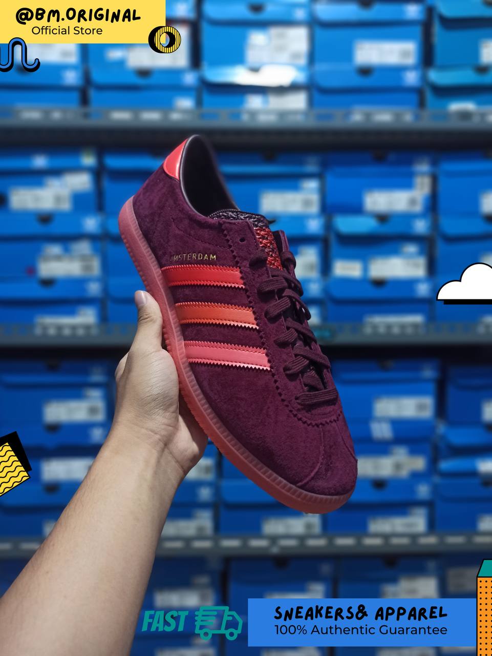 Adidas Amsterdam City Series Red IF9707