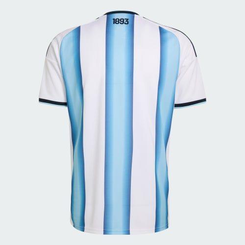 Adidas Argentina 26 Home Jersey White Icey Blue Light Blue JM8396