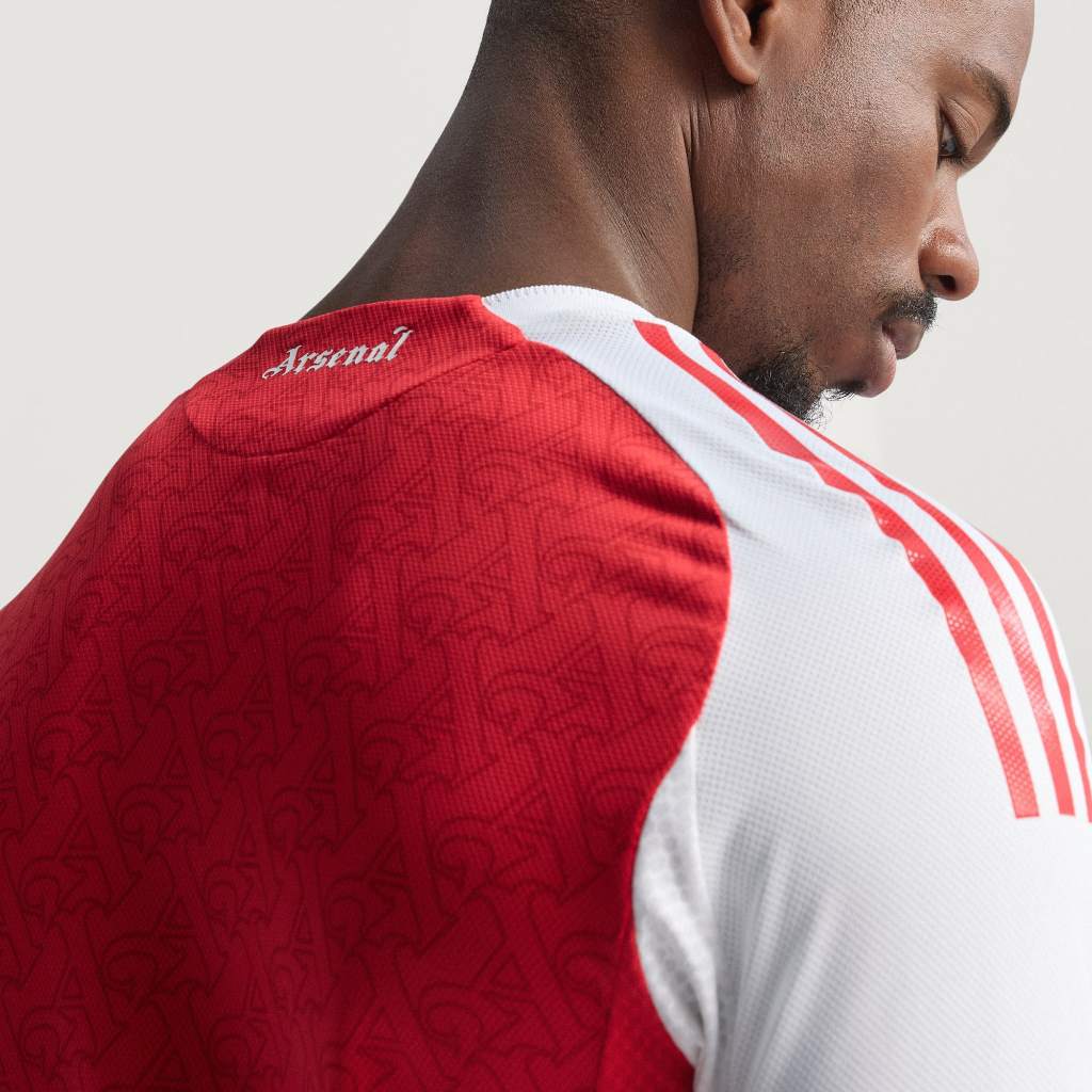 Adidas Arsenal 25/26 Home Authentic Jersey Better Scarlet White JI9516