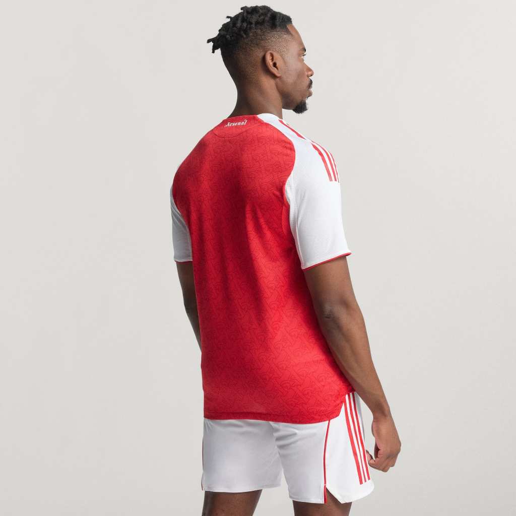 Adidas Arsenal 25/26 Home Authentic Jersey Better Scarlet White JI9516