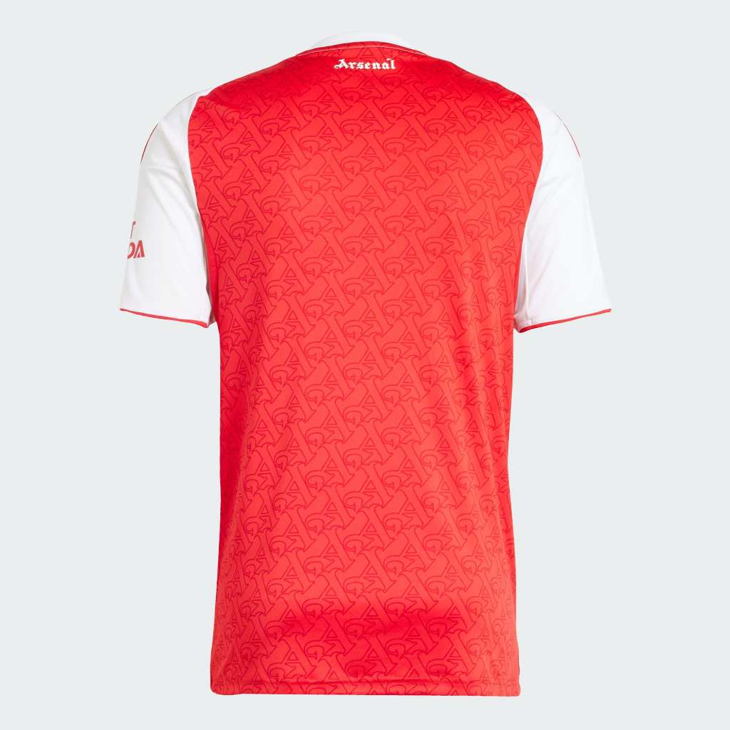 Adidas Arsenal 25/26 Home Jersey Better Scarlet White JI9517