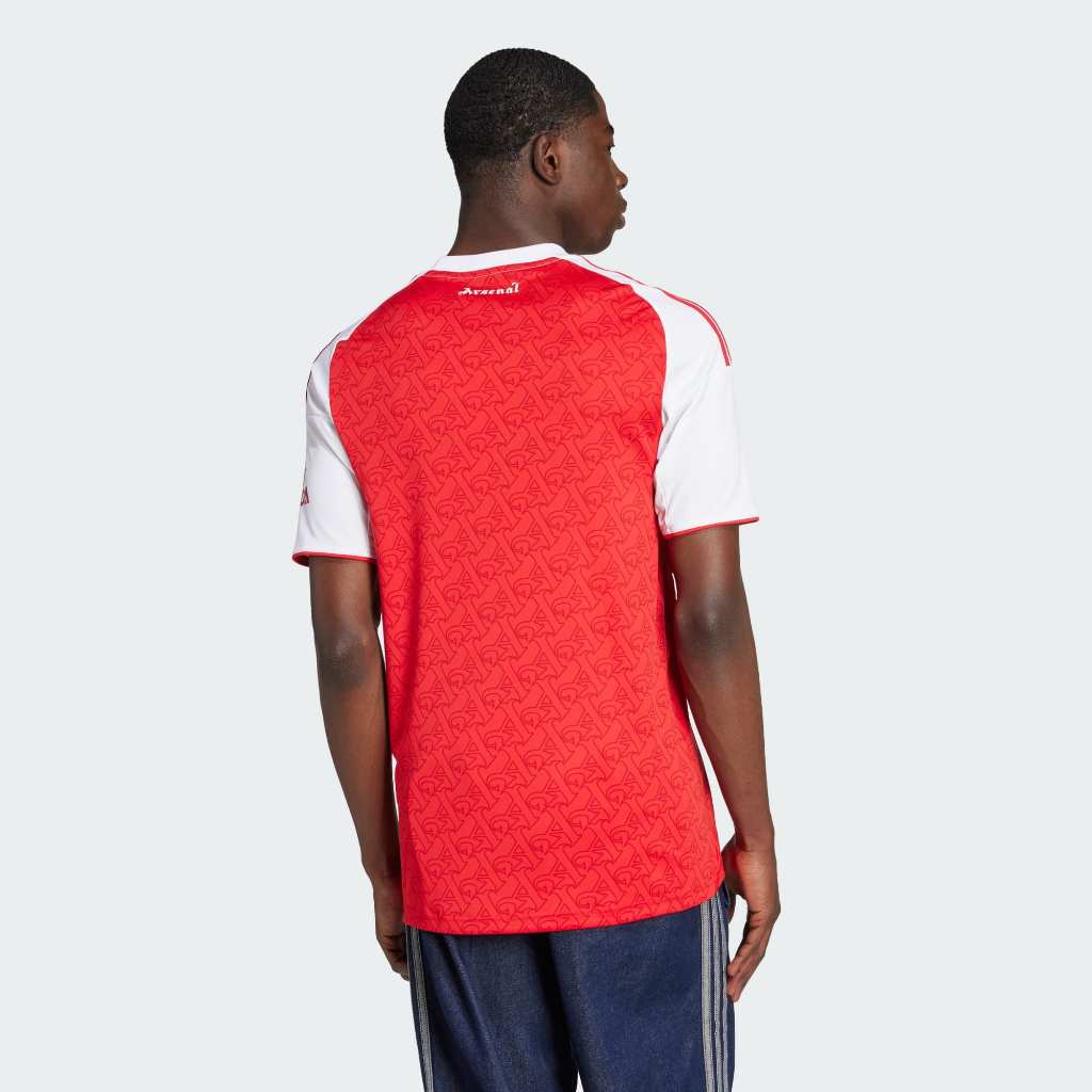 Adidas Arsenal 25/26 Home Jersey Better Scarlet White JI9517