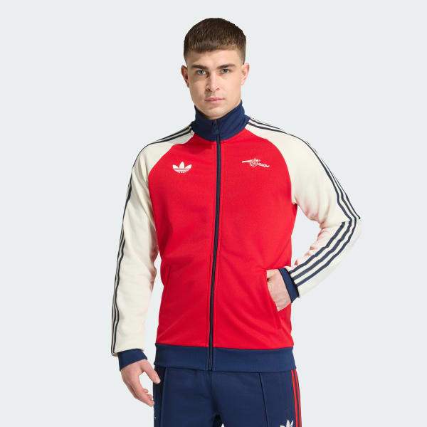 Adidas Arsenal FC OG Track Top Better Scarlet Off White KB1793