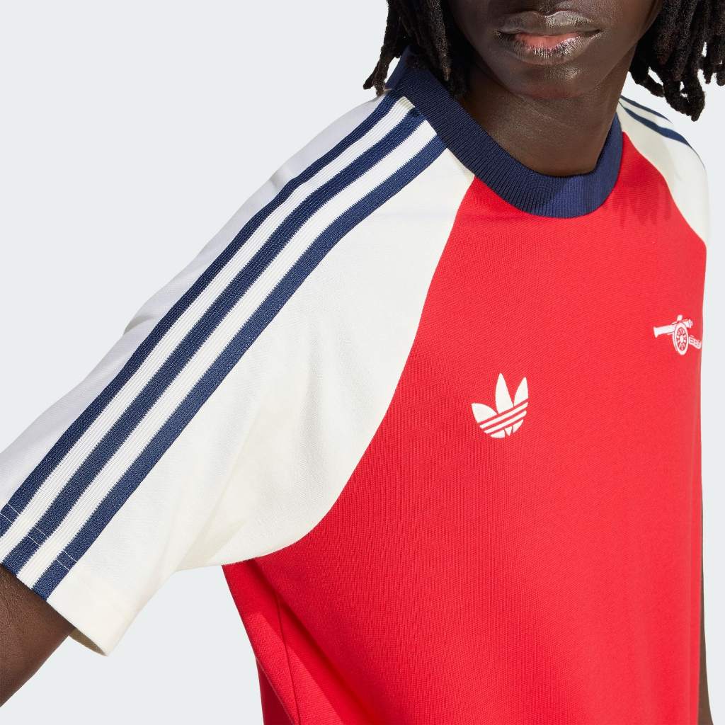 Adidas Arsenal T-Shirt FC OG Better Scarlet Off White KB1764