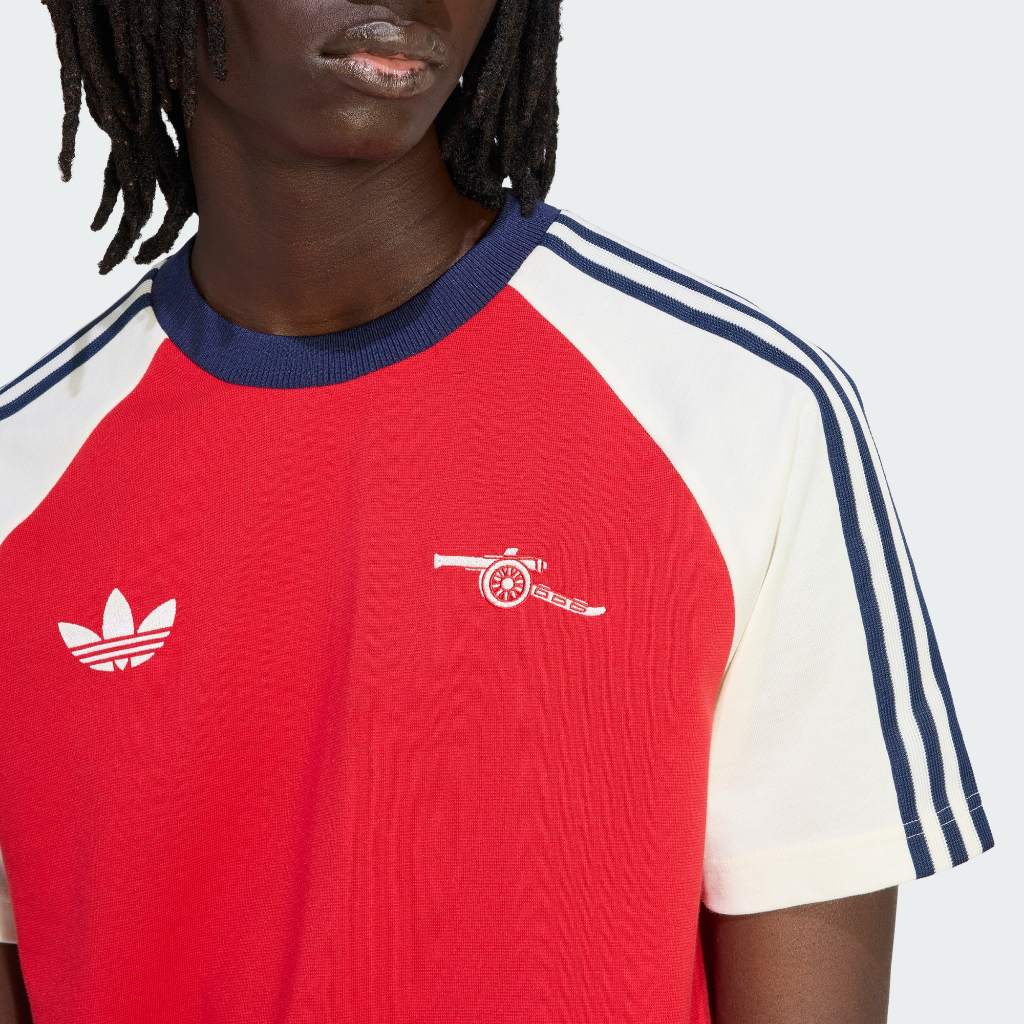 Adidas Arsenal T-Shirt FC OG Better Scarlet Off White KB1764