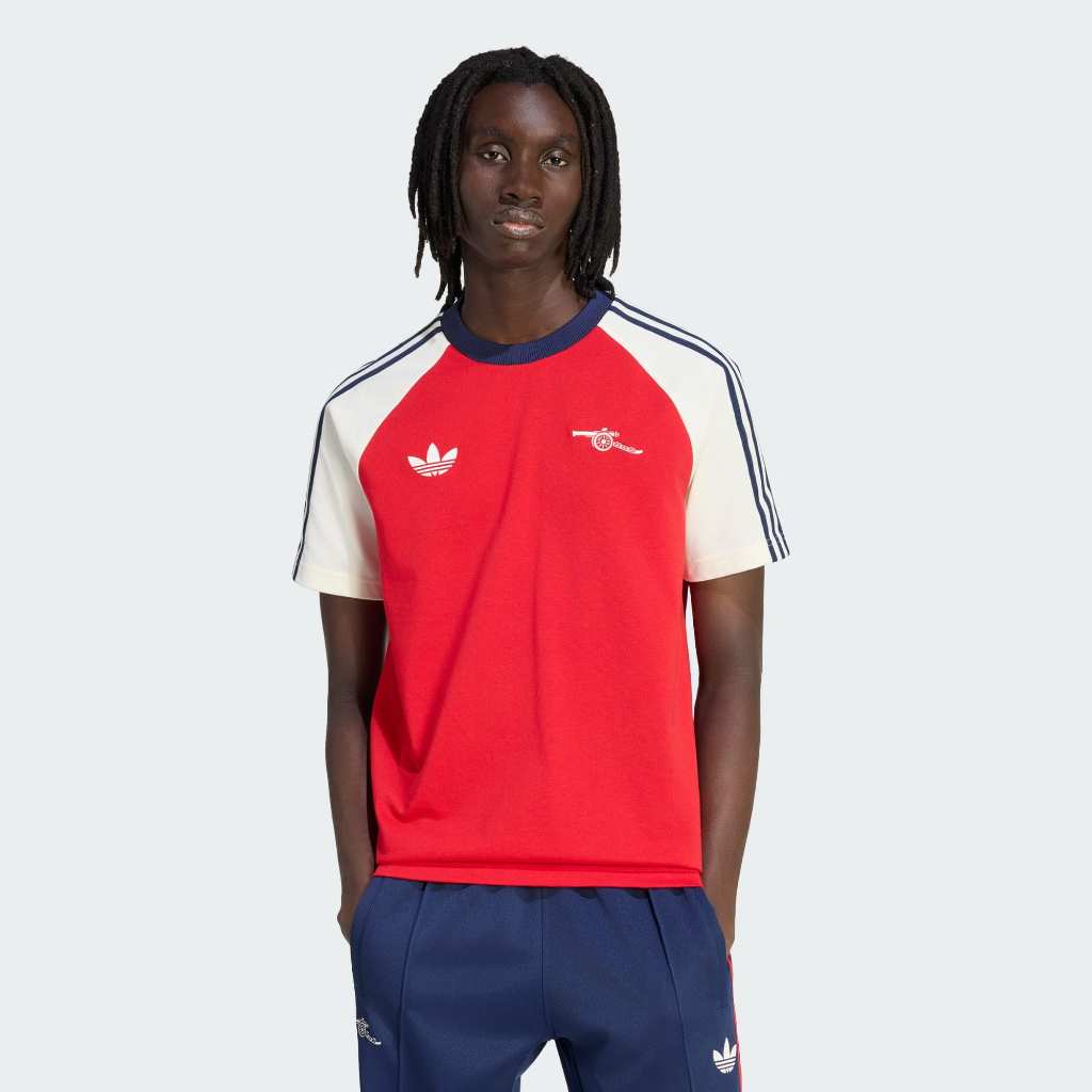 Adidas Arsenal T-Shirt FC OG Better Scarlet Off White KB1764