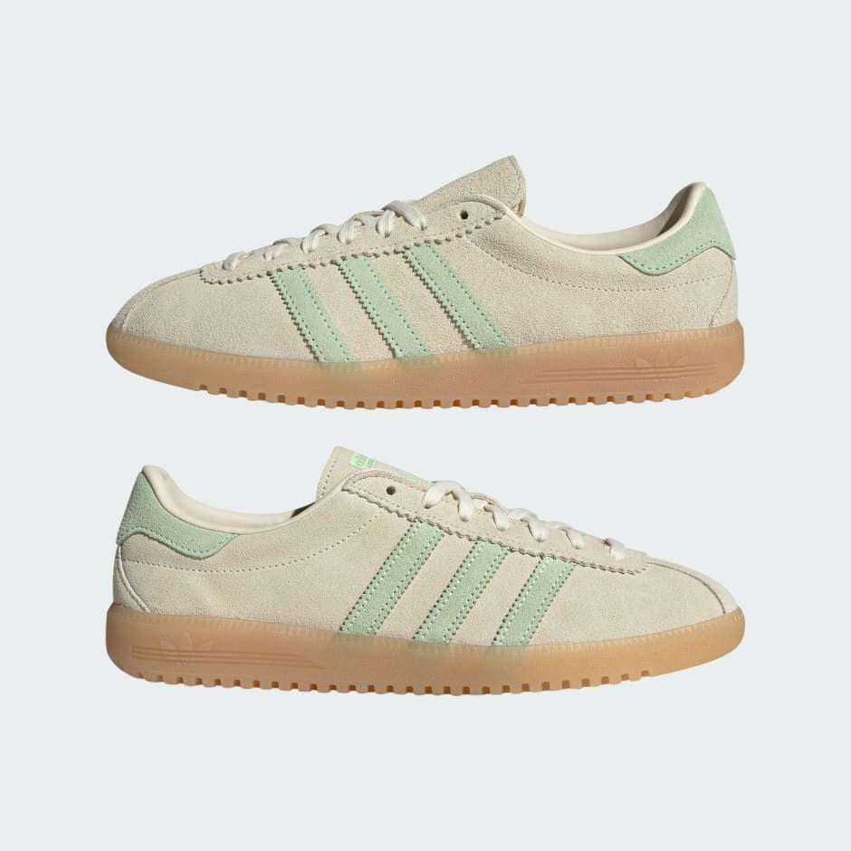 Adidas BRMD Bermuda Cream White Semi Green Spark Gum JS3976