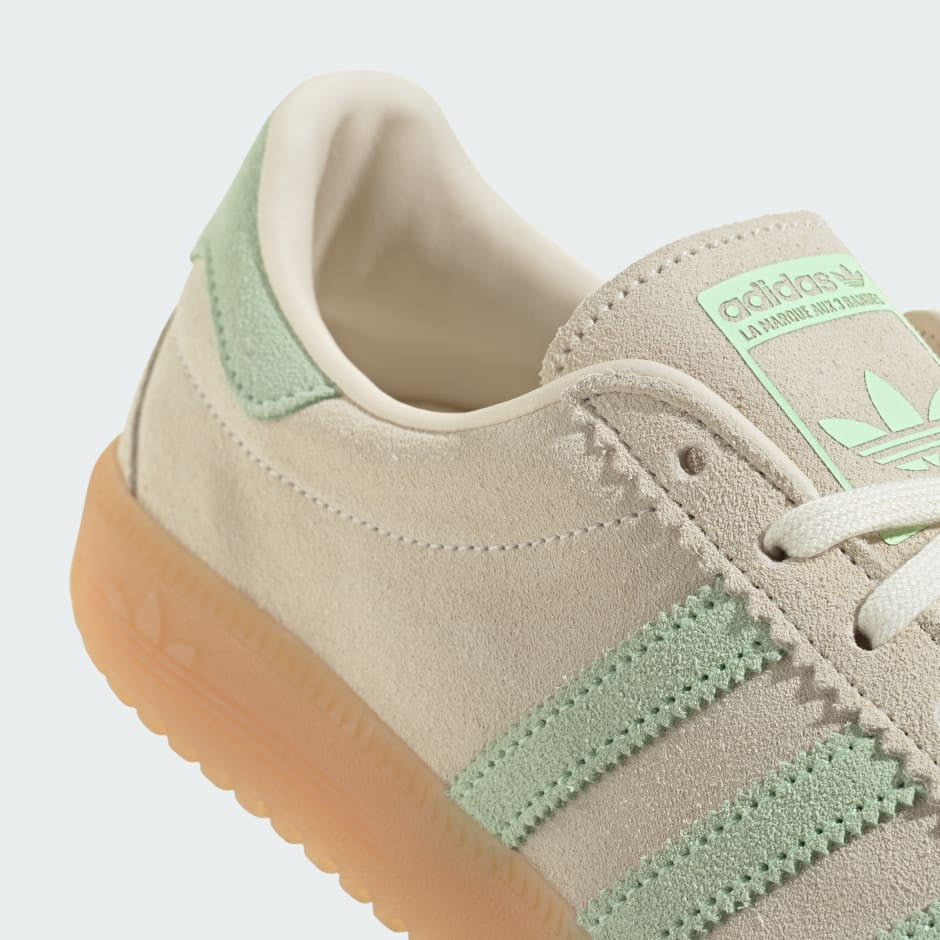 Adidas BRMD Bermuda Cream White Semi Green Spark Gum JS3976