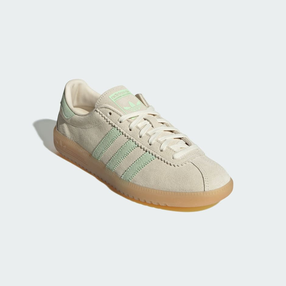 Adidas BRMD Bermuda Cream White Semi Green Spark Gum JS3976