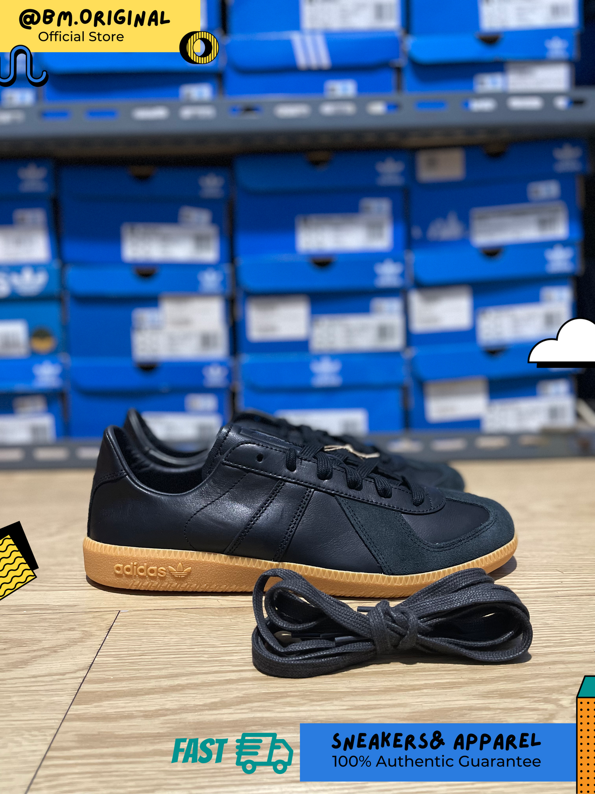 Adidas BW Army Decon Core Black Gum KJ1785