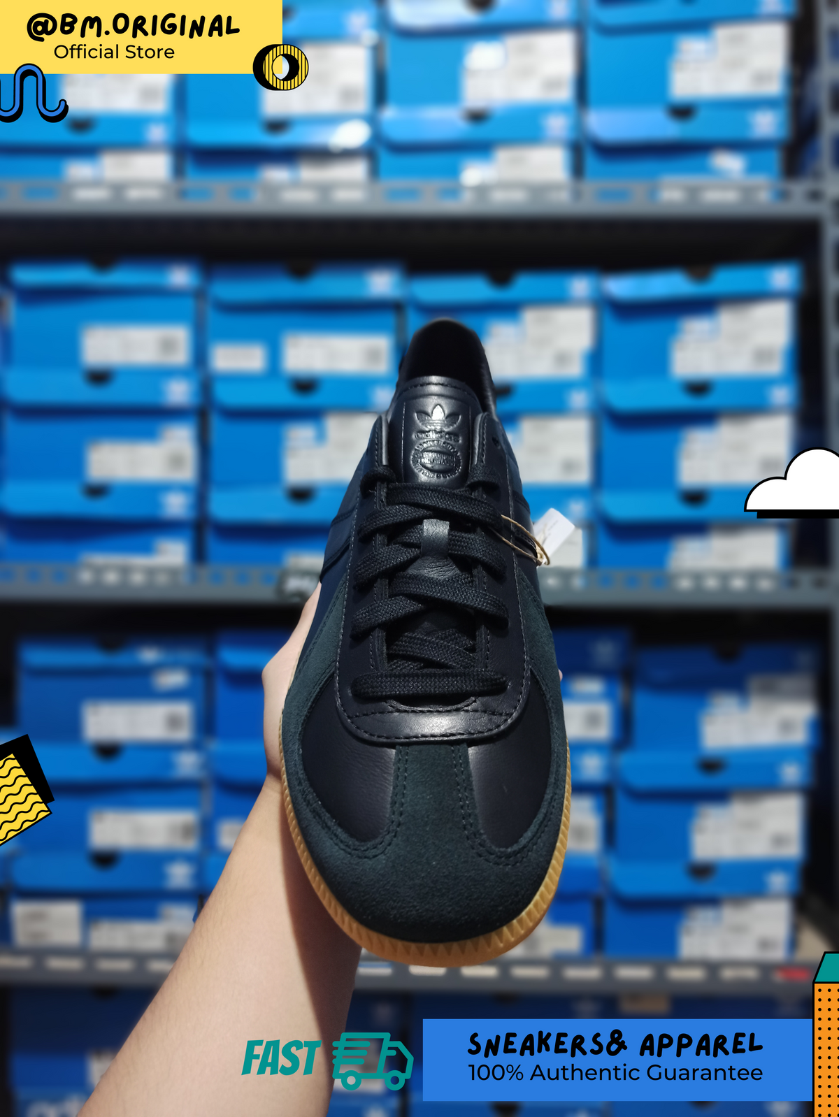 Adidas BW Army Decon Core Black Gum KJ1785
