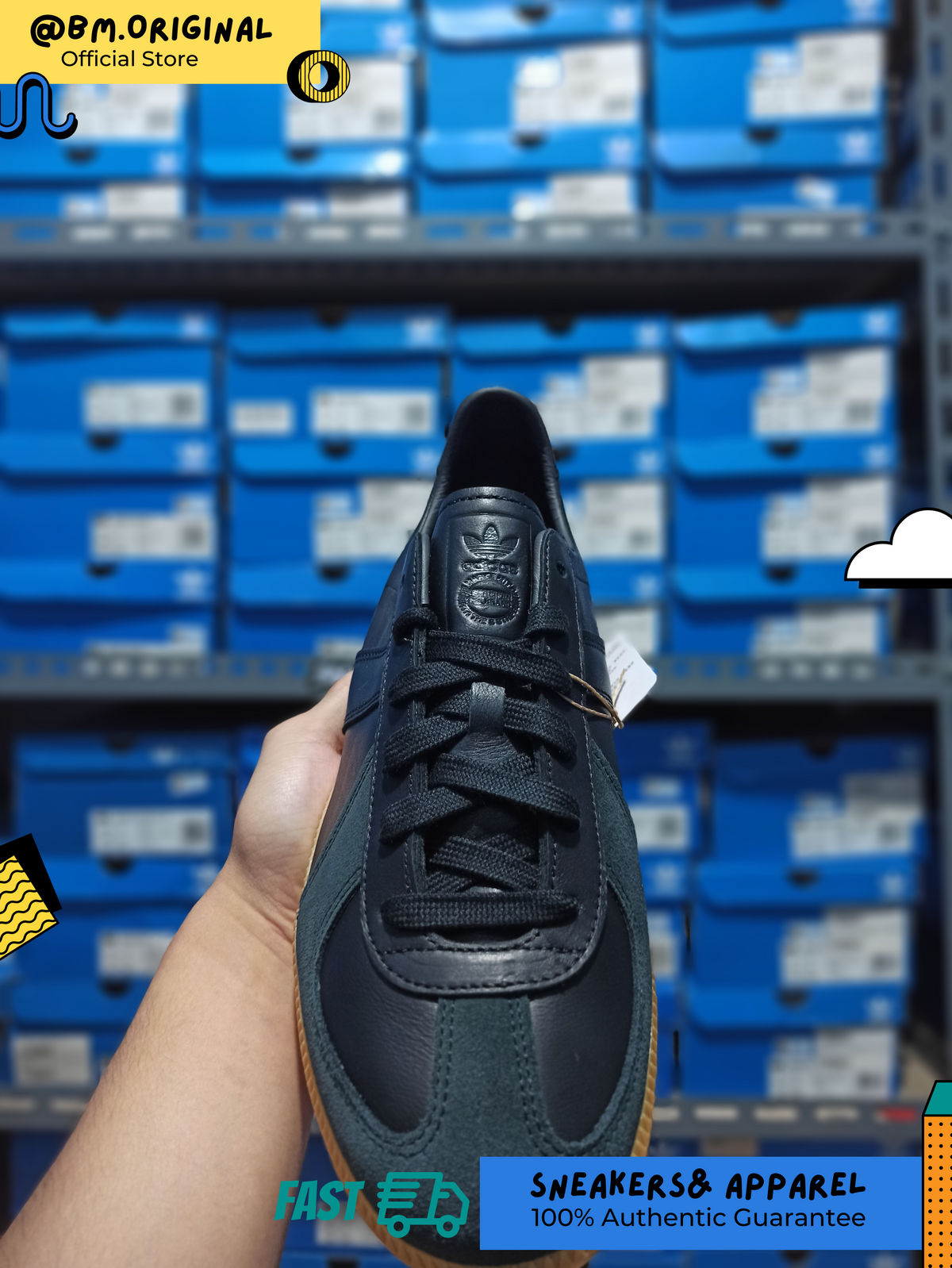 Adidas BW Army Decon Core Black Gum KJ1785