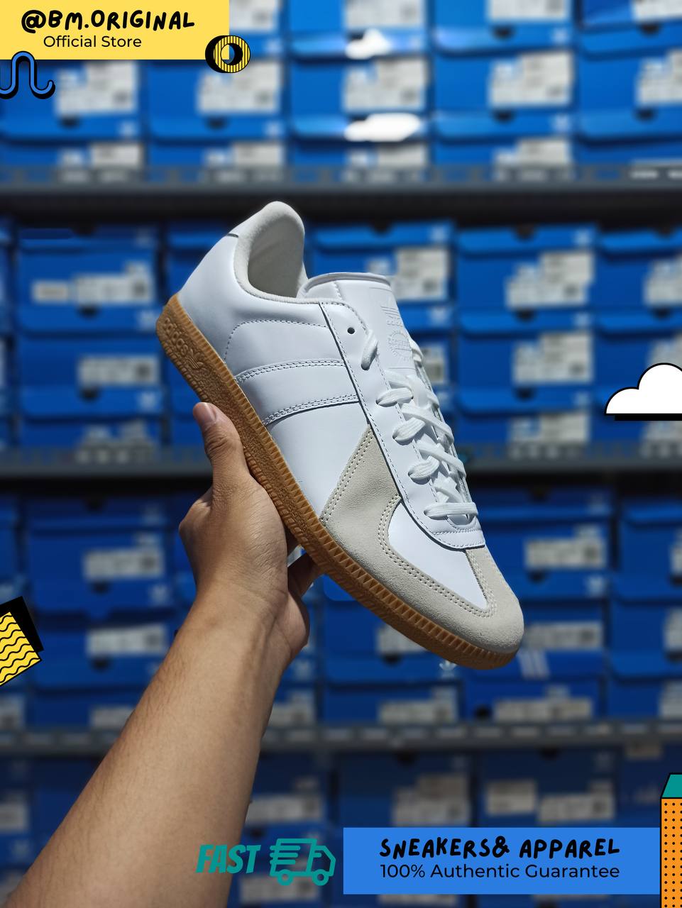 Adidas BW Army White Gumsole Exclusive ORIGINAL BZ0579