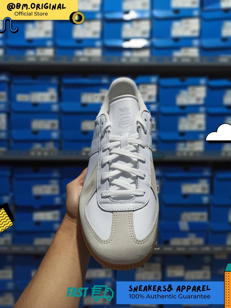 Adidas BW Army White Gumsole Exclusive ORIGINAL BZ0579
