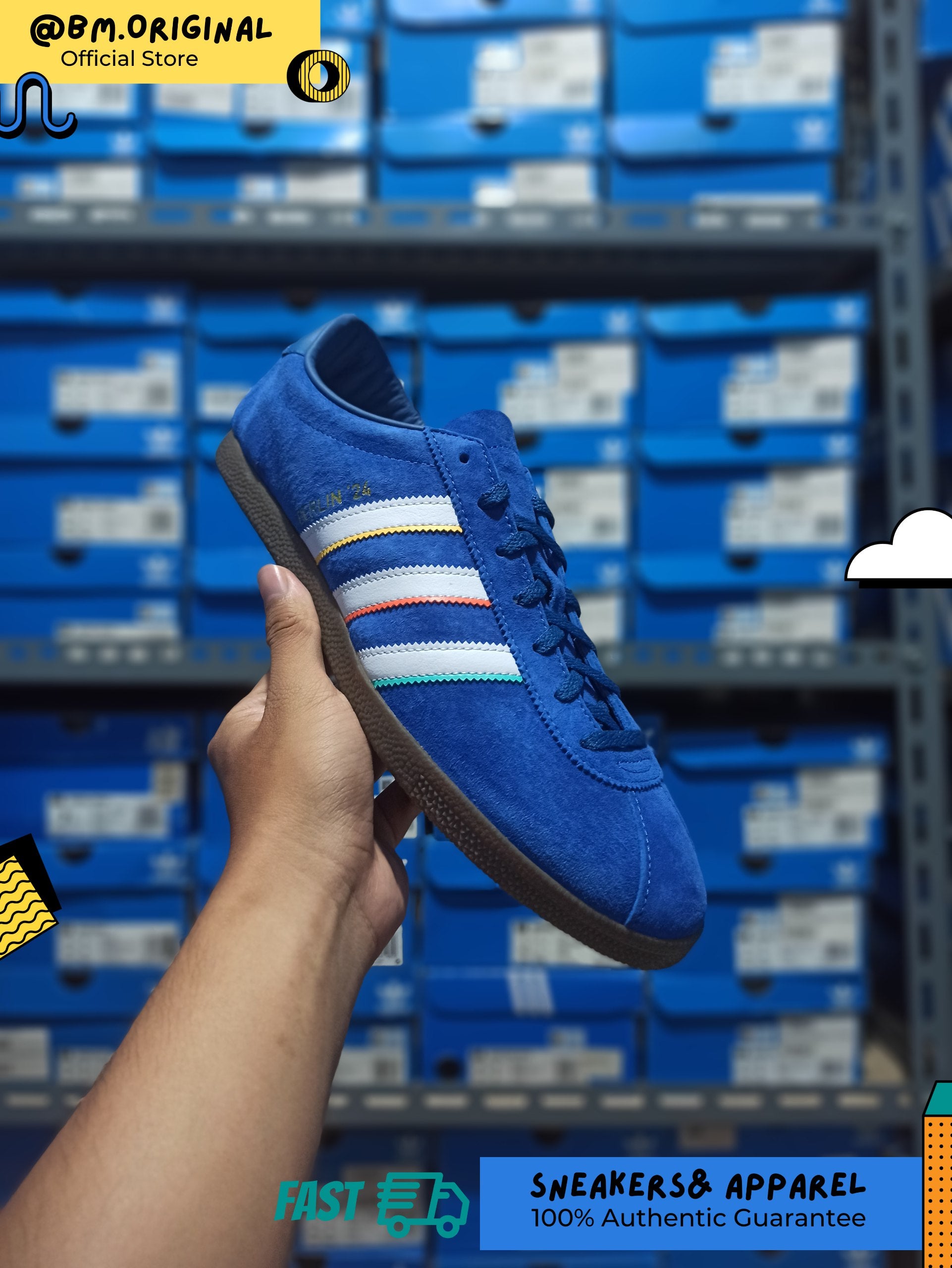 Adidas Berlin 24 City Series Blue Cloud White Dark Marine IG2108