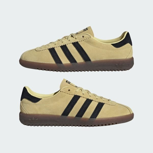 Adidas Bermuda Powder Yellow Core Black Grey Three JI2659