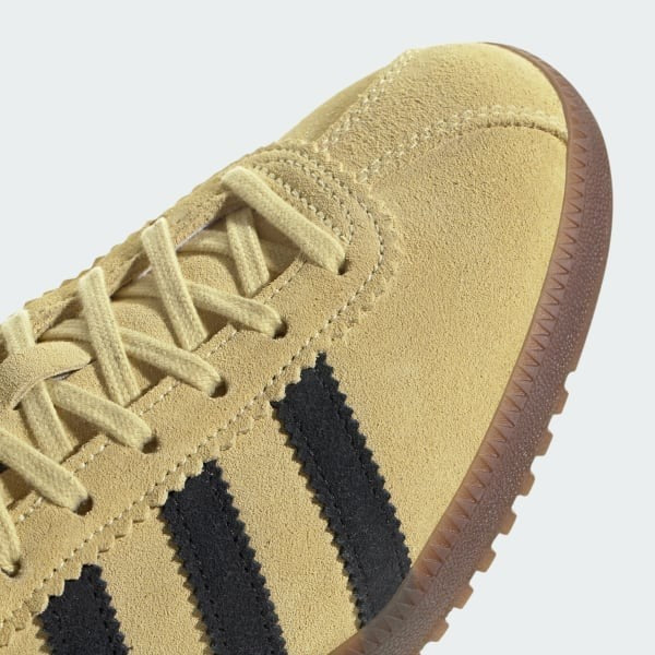 Adidas Bermuda Powder Yellow Core Black Grey Three JI2659