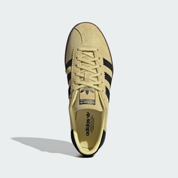 Adidas Bermuda Powder Yellow Core Black Grey Three JI2659