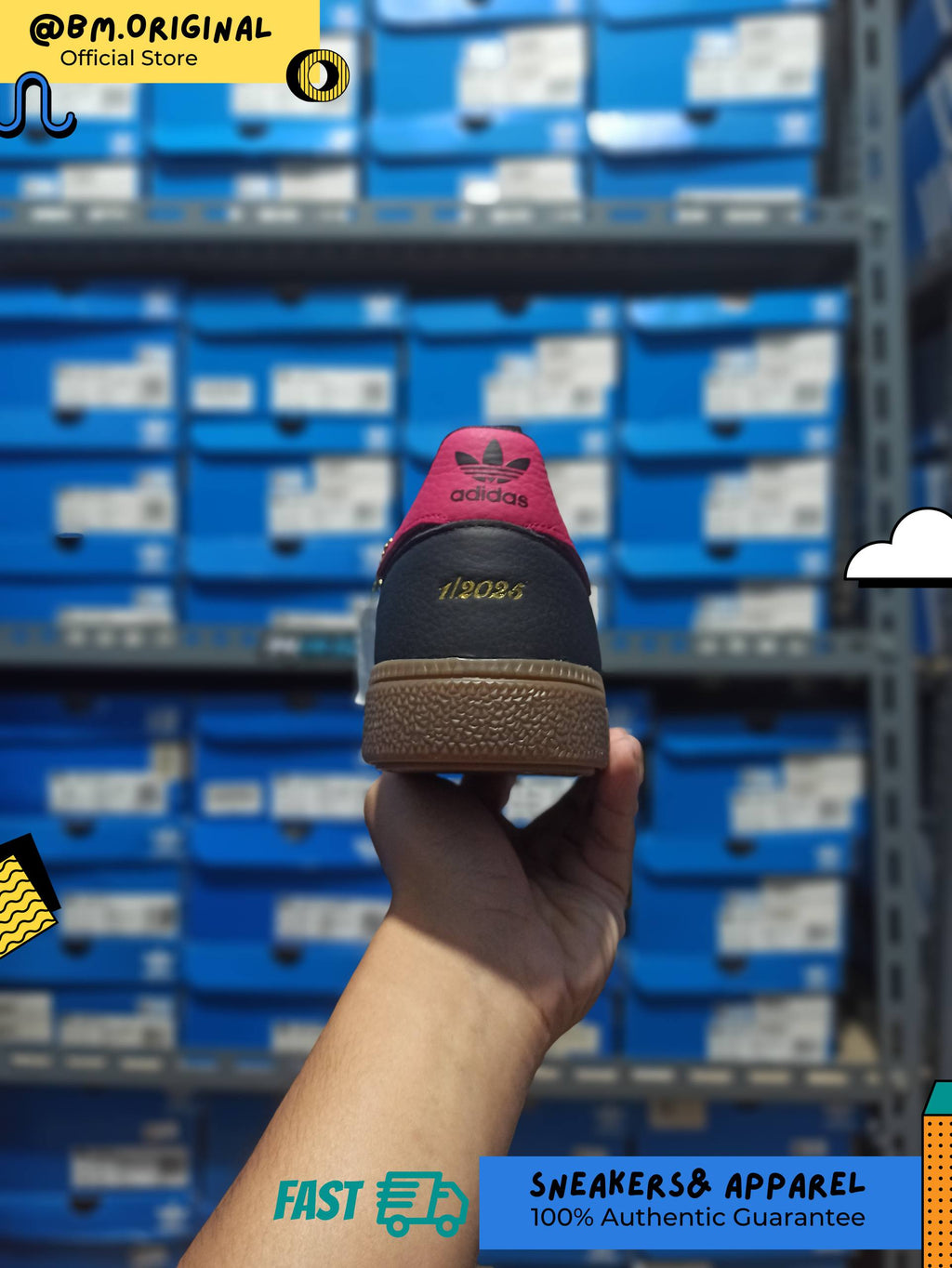 Adidas Birmingham City Series 25th Anniversary Core Black Pink HQ4681