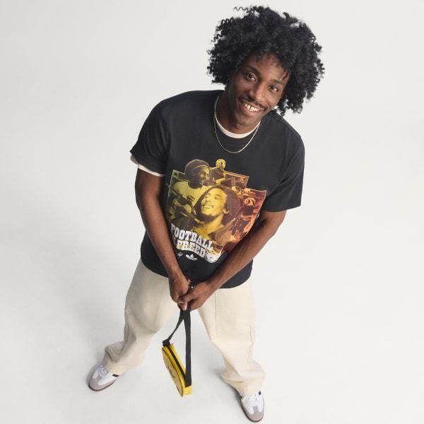 Adidas Bob Marley T-shirt Black KD2417