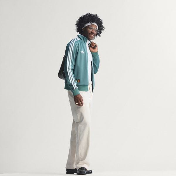 Adidas Bob Marley Track Top Tech Emerald JY5210