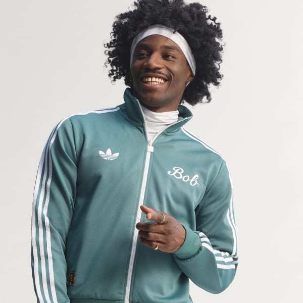 Adidas Bob Marley Track Top Tech Emerald JY5210
