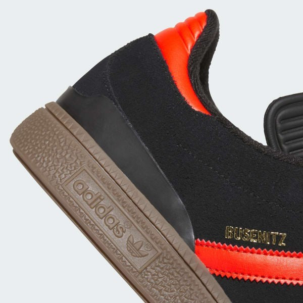 Adidas Busenitz Pro Core Black Bold Orange Gum JH8134