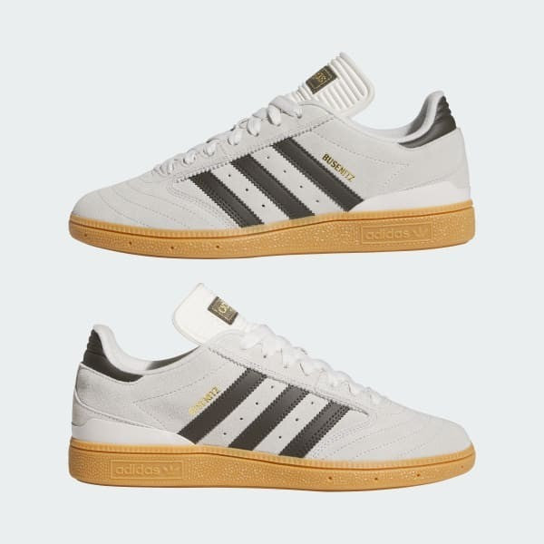 Adidas Busenitz Pro Crystal White Shadow Olive Gum IF4617