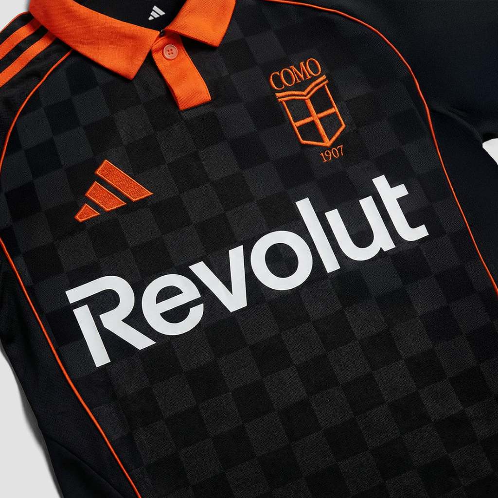 Adidas COMO 1907 Third Jersey Black 2025/26