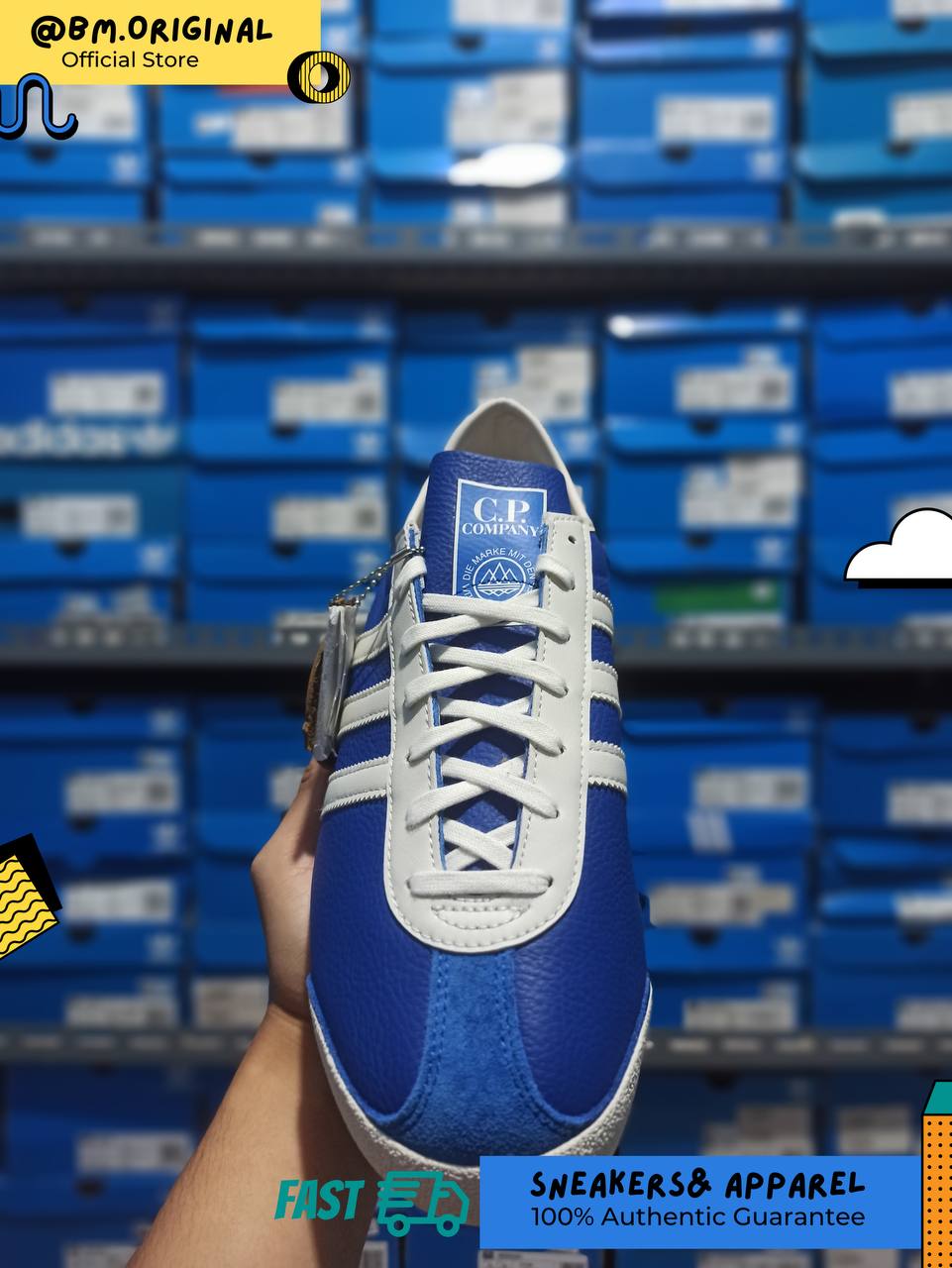 Adidas CP Italia SPZL Collegiate Royal Chalk White Gum IH3307