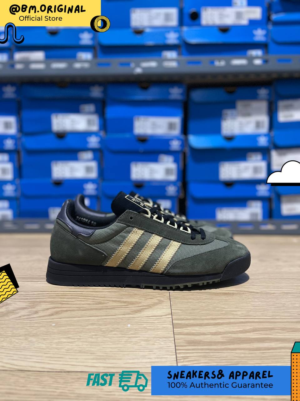 Adidas CP SL83 SPZL Dust Green Sand Night Cargo IH3306