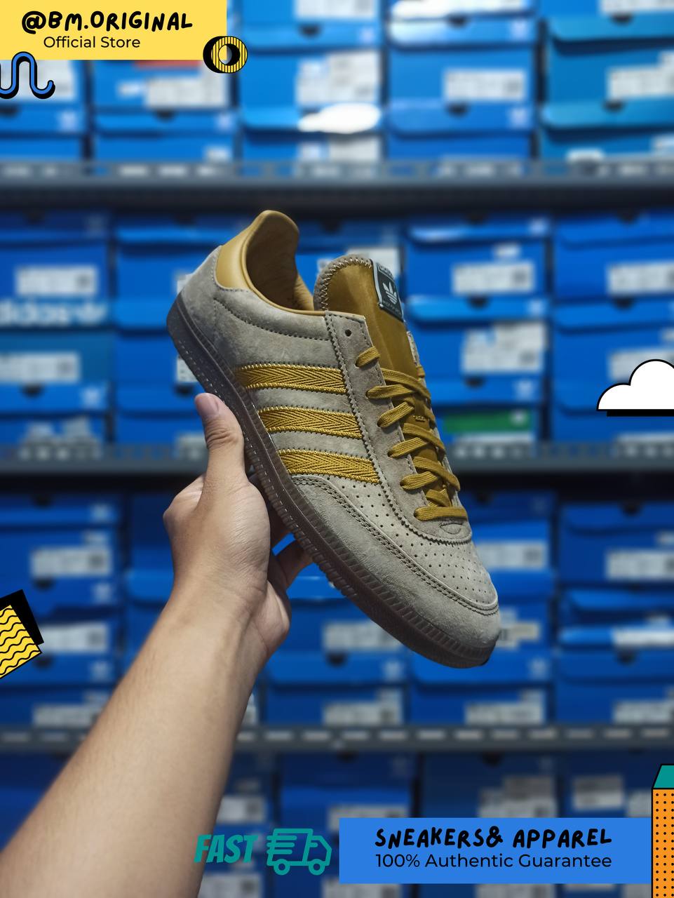 Adidas CP Wimberly SPZL Tech Khaki Preloved Bronze Off White JR5288