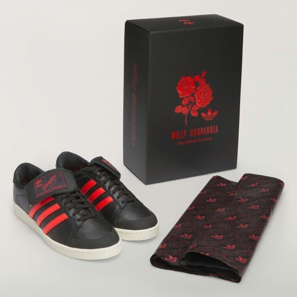 Adidas Chavarria Jabbar Low Core Black Core Black Red JP6111