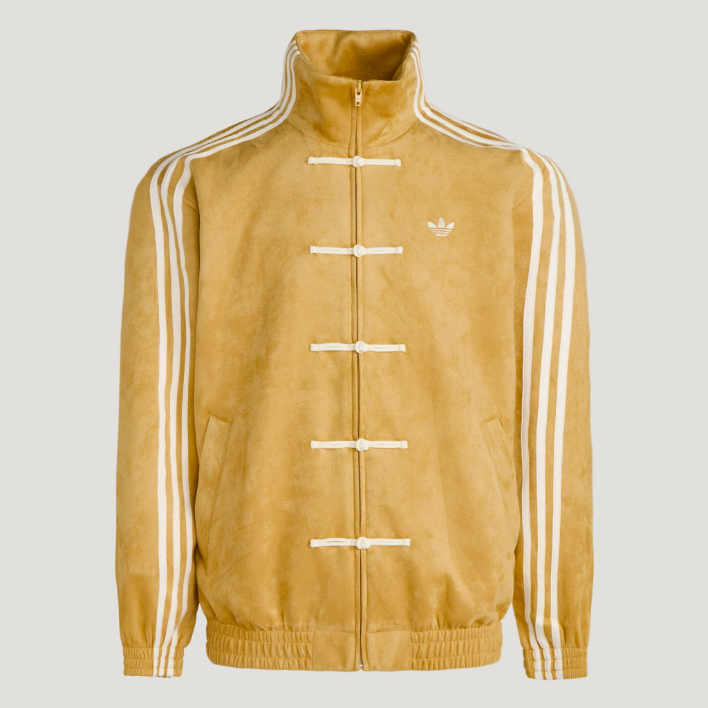 Adidas Cheongsam Chinese New Year Track Top Yellow White KT3851