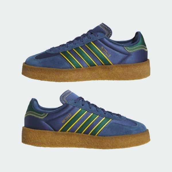 Adidas Clot Gazelle By Edison Chen Night Marine Collegiate Green Hazy Yellow JR5408