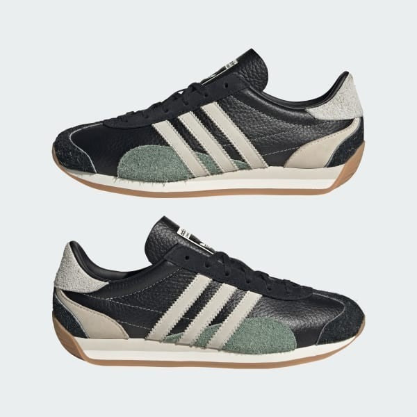 Adidas Country Core Black Cloud White Silver Green JI2869