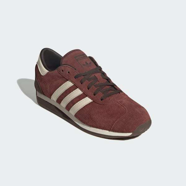 Adidas Country II Fox Brown Cream White Dark Brown JR8799
