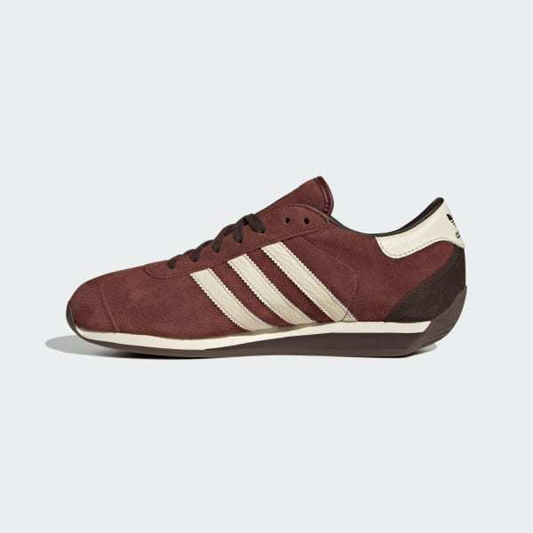 Adidas Country II Fox Brown Cream White Dark Brown JR8799