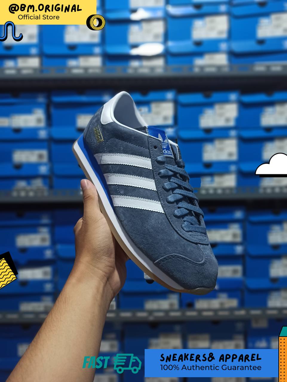Adidas Country JAPAN Preloved Ink Cloud White Blue IG4520