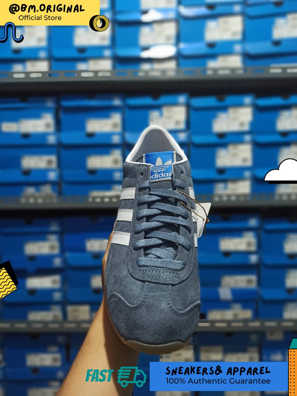 Adidas Country JAPAN Preloved Ink Cloud White Blue IG4520