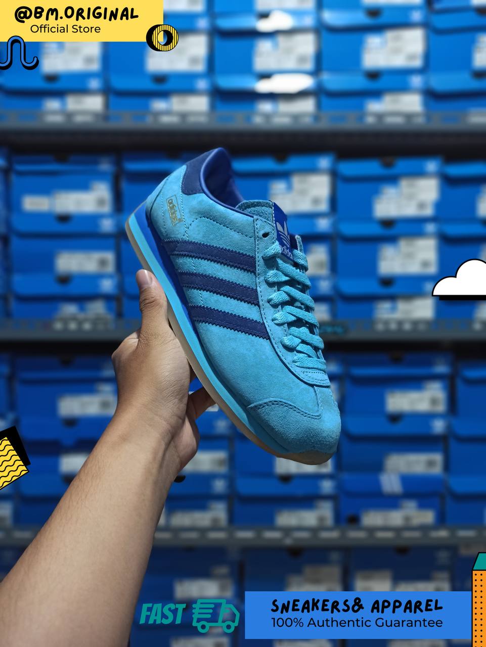 Adidas Country Japan Preloved Blue Royal Blue IG4554