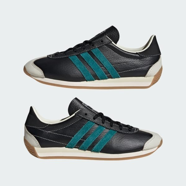 Adidas Country OG Core Black Legacy Teal Silver Metallic JI1344