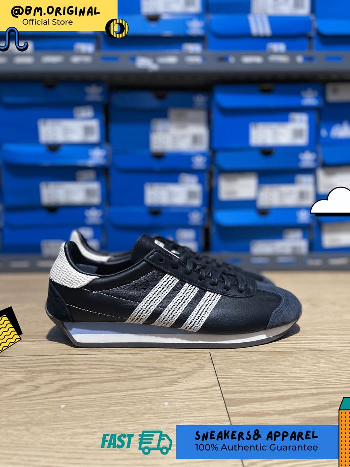 Adidas Country OG Core Black Off White Wonder Blue JI2875