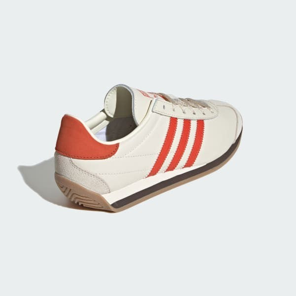 Adidas Country OG Cream White Preloved Red Dark Brown JI0517