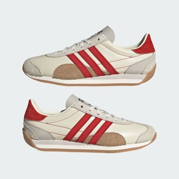 Adidas Country OG Off White Better Scarlet Grey One JI2868