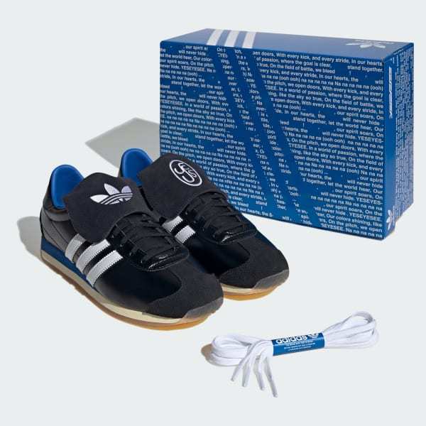 Adidas Country OG x YESEYESEE Core Black Cloud White Blue JR2599