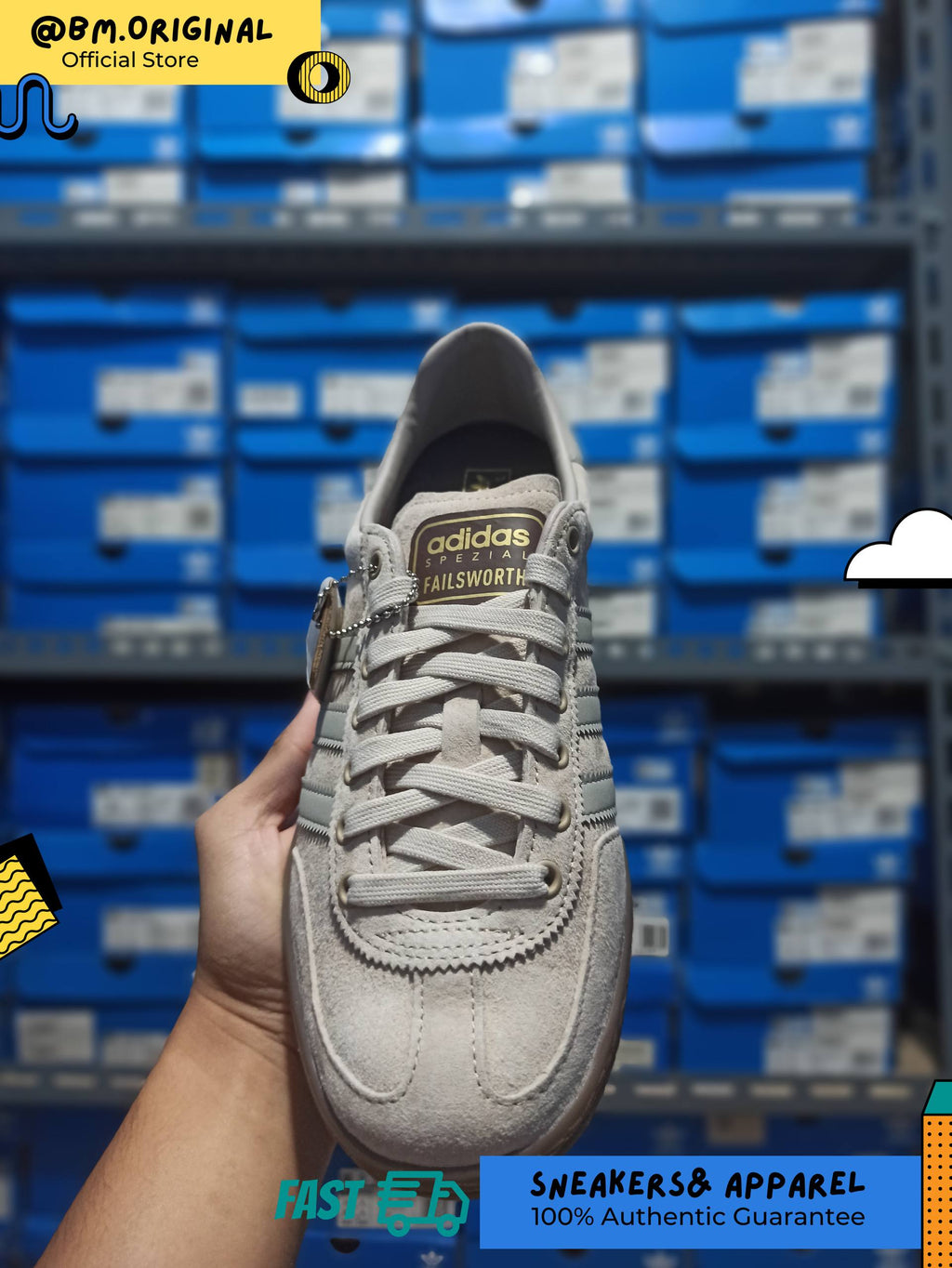 Adidas Failsworth SPZL Dust Sand Sesame Gum JS3065